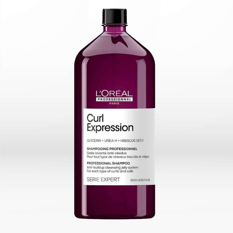 L`Oreal Professionnel Serie Expert Curl Expression Anti-Buildup Cleansing Jelly Shampoo 1500ml